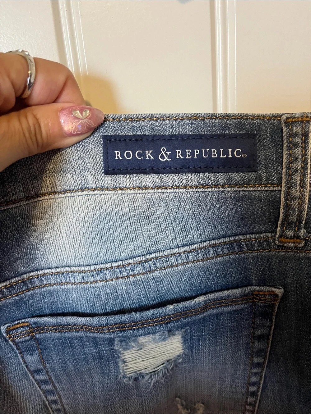 Rock & Republic Dark Blue Denim Jeans
